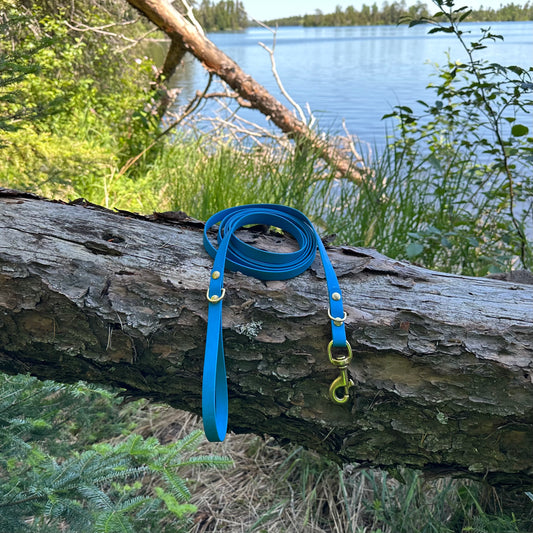 Pacific Blue 10ft, 5/8” width with heavy duty clasp 